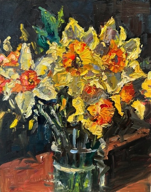 Jane MacIntosh My Spring   Daffodils| McAtamney Gallery and Design Store | Geraldine NZ